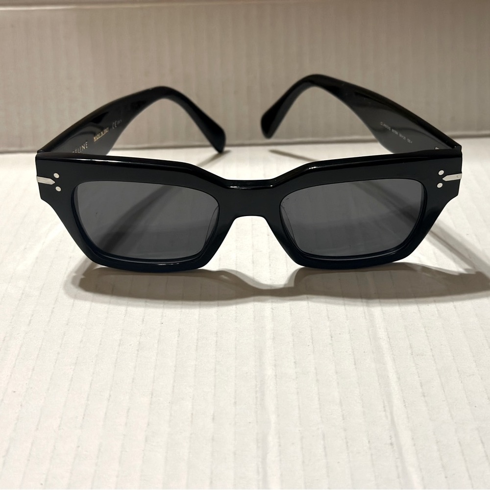CELINE BLACK SUNGLASSES CL 41070/S M2370  WITHOUT CASE